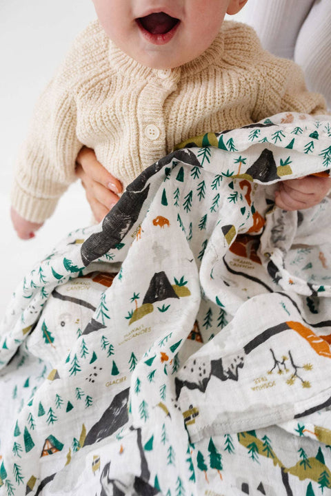 National Parks Swaddle (Mini Pattern)