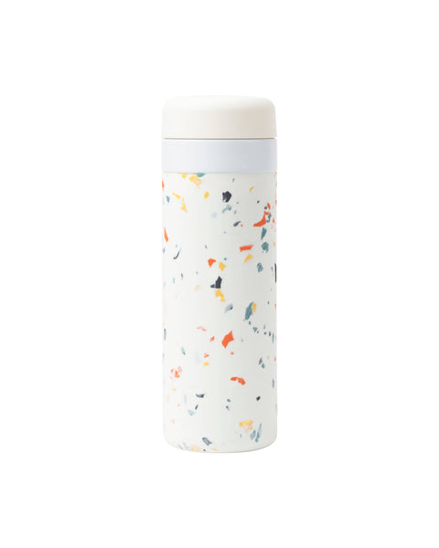 Insulated Ceramic Stainless Steel Coffee & Drink Bottle: Lavender / 16 oz