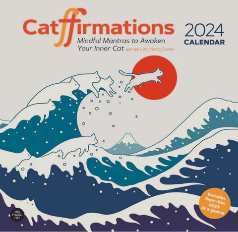 Catffirmations a 2024 Wall Calendar