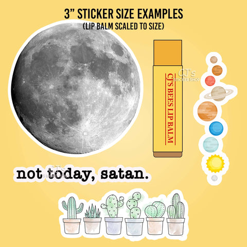 Never Judge A Book By It's Movie Sticker Vinyl Decal