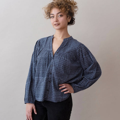 Isobel Top- Esmee Navy