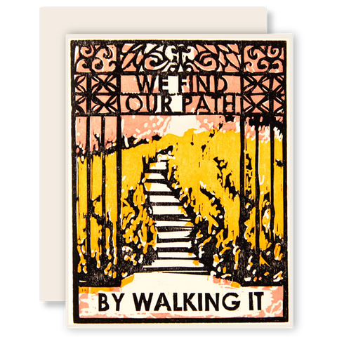 We Find Our Path Everyday Inspiration Card