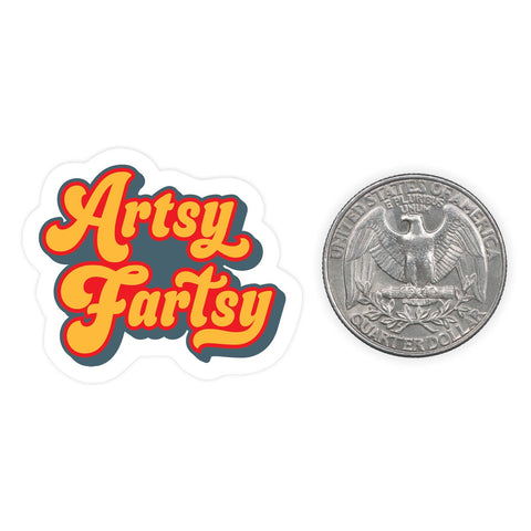 Artsy Fartsy - Mini Sticker