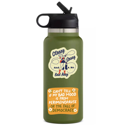 Women Politics Perimenopause High Quality Vinyl Sticker