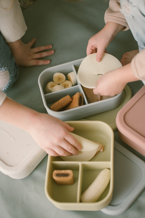 Divided Silicone Bento Lunch Box