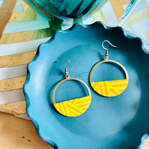 Mellow Yellow Earrings