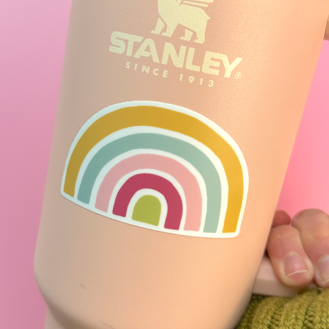 Rainbow Cute Simple Modern Vinyl Sticker