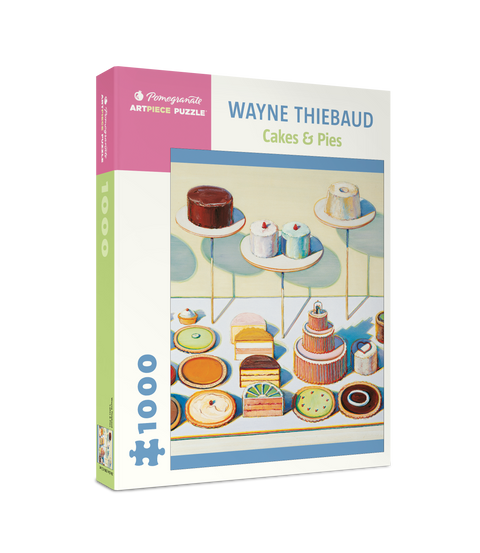 Wayne Thiebaud: Cakes & Pies 1000-piece Jigsaw Puzzle