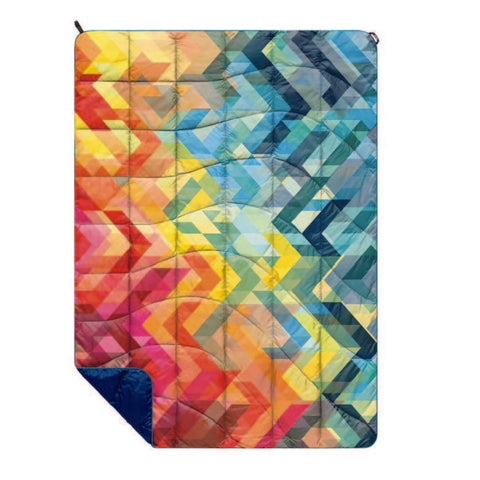Rumpl Nanoloft Puffy Blanket - Geo - Travel
