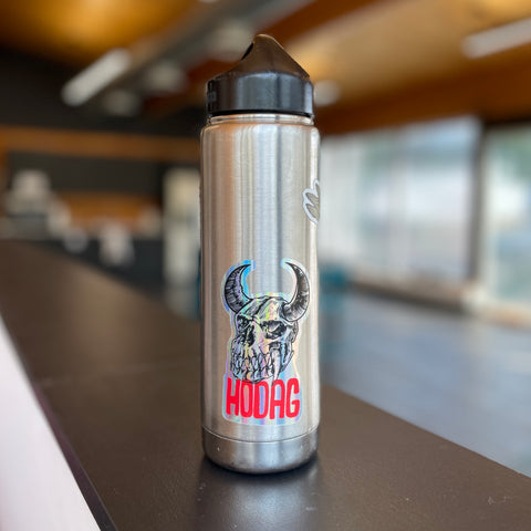 Hodag Skull Holographic Sticker