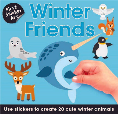 Winter Friends - Sticker Art Book