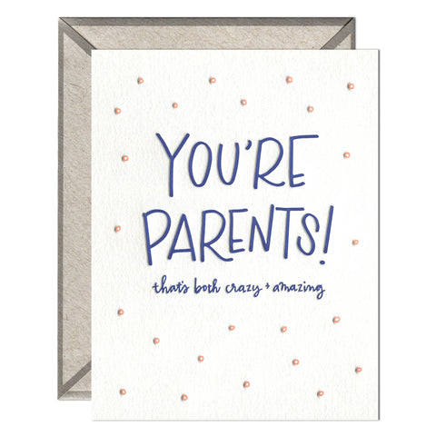 You're Parents - Baby card
