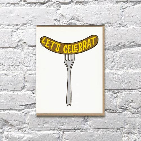 Let's Celebrat Brat Card