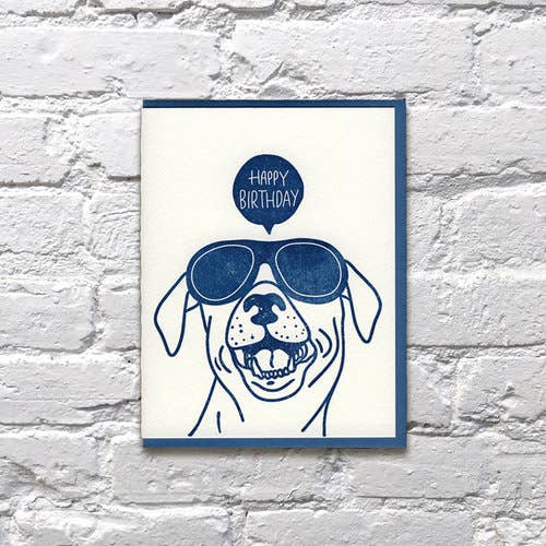 Dog Party Birthday Card
