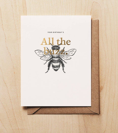 All The Buzz (Birthday card)