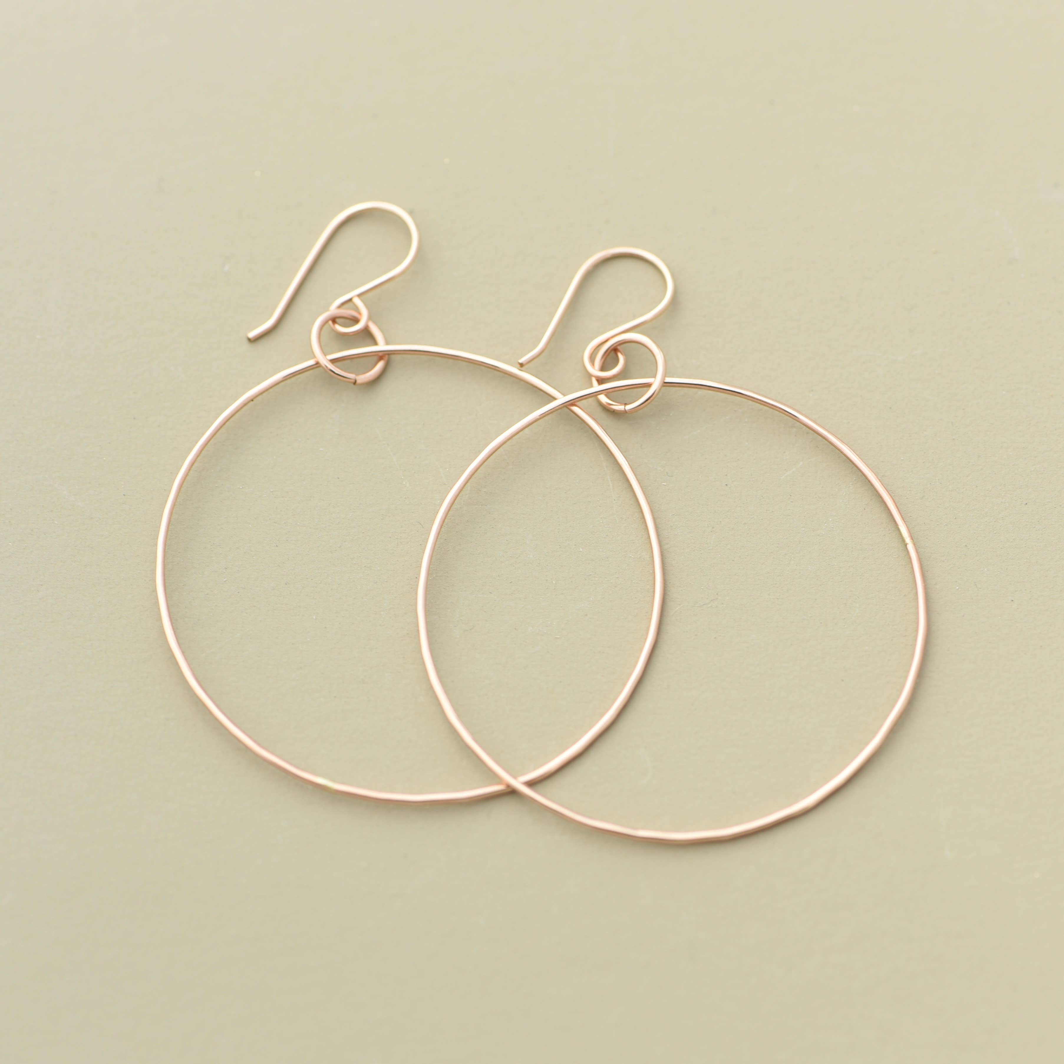 Favorite Hoops - Rose Gold