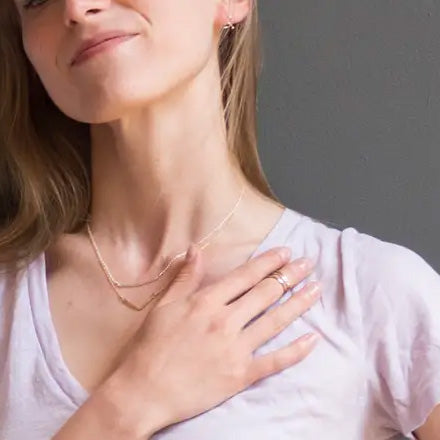 Line Charm Necklace