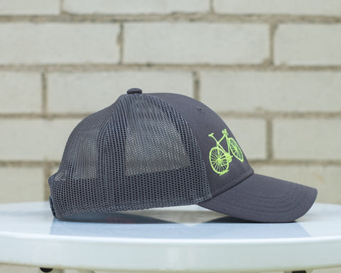 Bicycle Embroidered Youth Snapback Baseball Cap