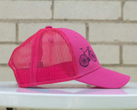 Bicycle Embroidered Youth Snapback Baseball Cap