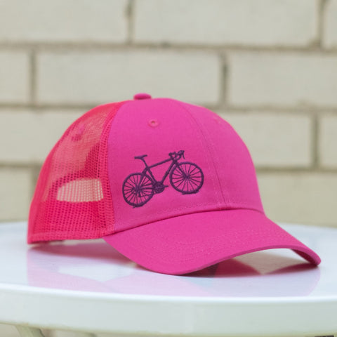 Bicycle Embroidered Youth Snapback Baseball Cap