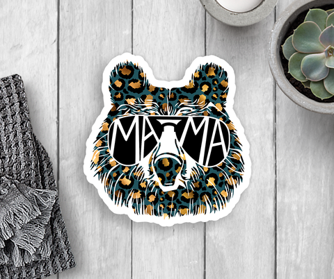 Mama Bear Vinyl Sticker