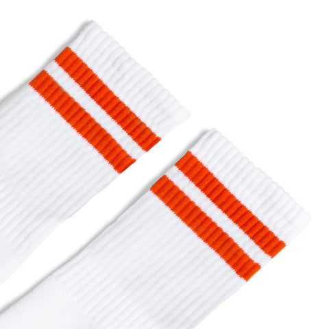 Socco US made socks, 2-Stripe Crew - Final Sale