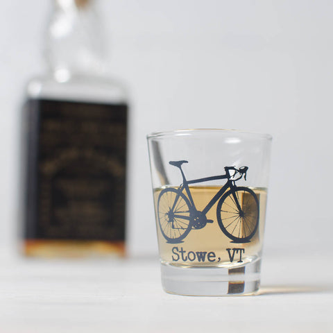 Name Drop Bicycle Shot Glass, Set of 8