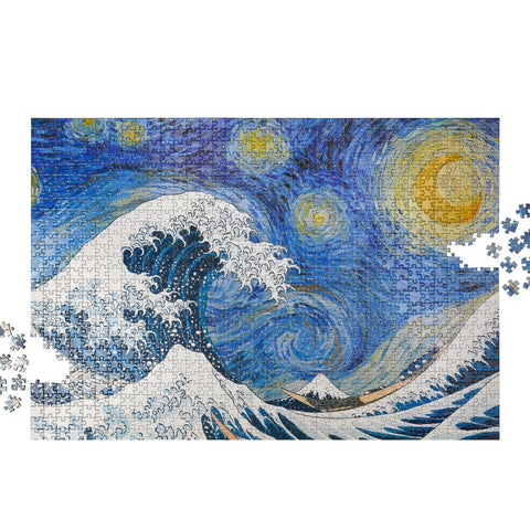 Starry Wave 1000 Piece Puzzle