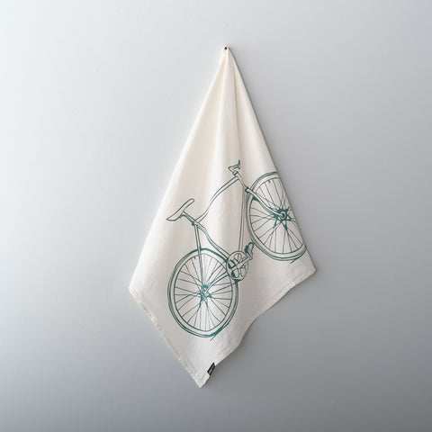 Fixie Bicycle Deluxe Flour Sack Towel