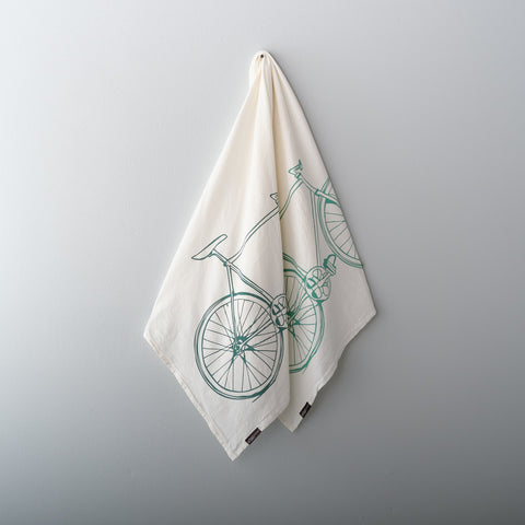 Fixie Bicycle Deluxe Flour Sack Towel