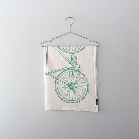 Fixie Bicycle Deluxe Flour Sack Towel