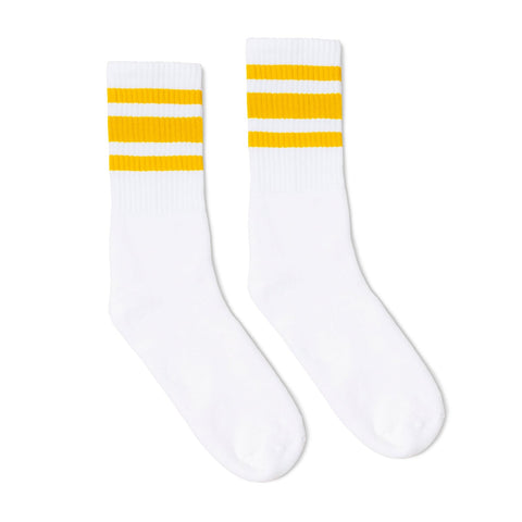 Socco US made socks, Classic Stripes Crew - Final Sale