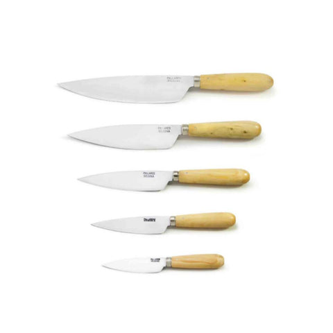 Kitchen Knife Boxwood Handle Carbon Steel