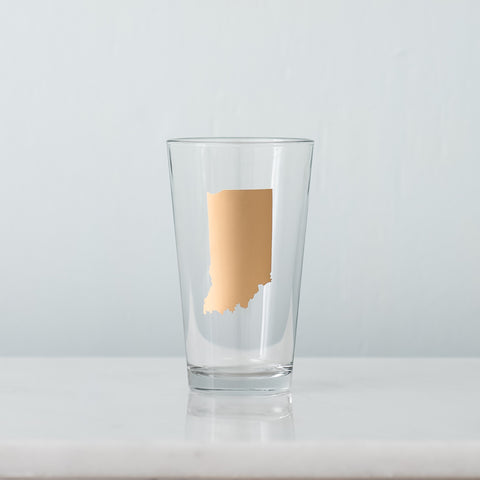 FINAL SALE Matte Gold State Pints