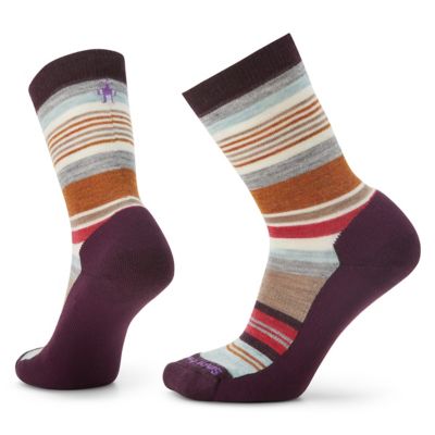 Women's Everyday Joviansphere Light Cushion Crew Socks, BORDEAUX