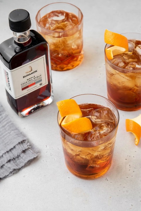 Maple Cocktail Syrup - Smoked Maple Fashioned
