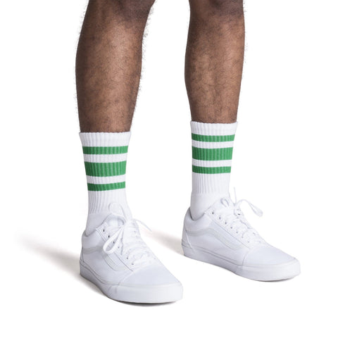 Socco US made socks, Classic Stripes Crew - Final Sale