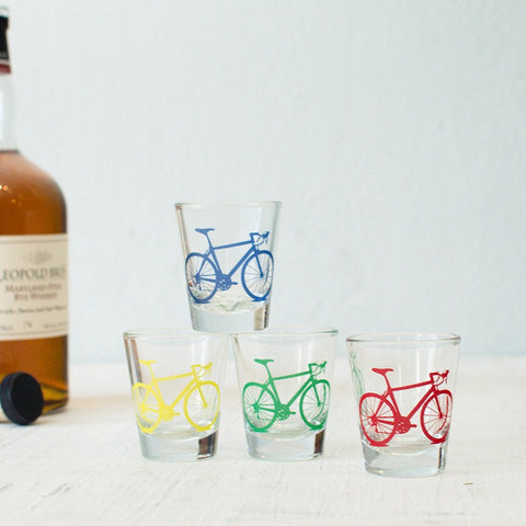 Bicycle Shot Glasses
