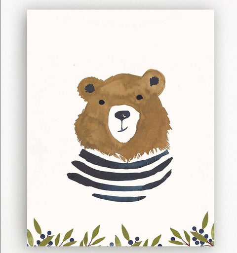 Hucklebear Art Print - Final Sale