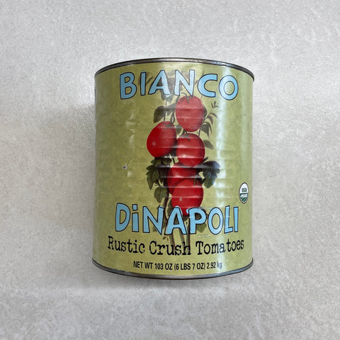 Bianco DiNapoli Organic "Rustic Crush" Tomatoes #10 Can