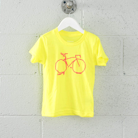 FINAL SALE Neon Toddler Tee -  M's Bike