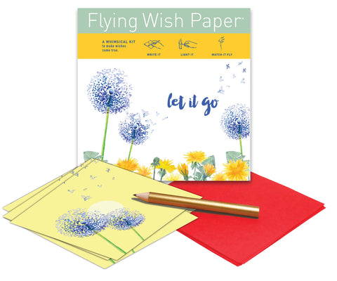 LET IT GO  / Mini kit with 15 Wishes + accessories