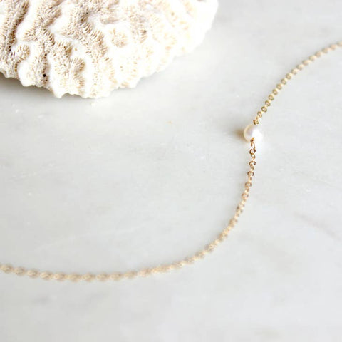 TINY Freshwater Pearl Necklace