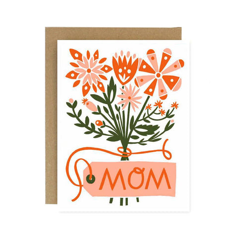 Mother's Day Flower Bouquet Card