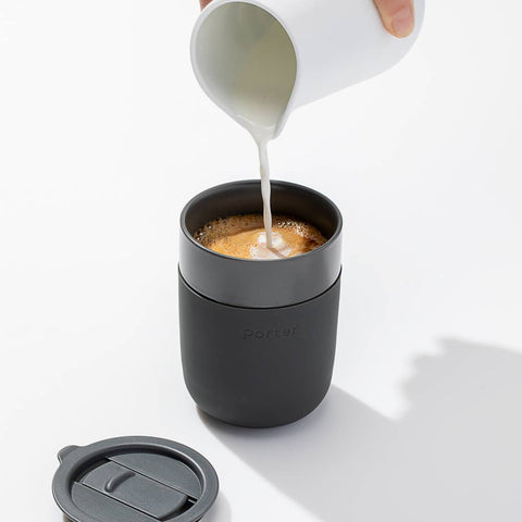 Porter Ceramic Reusable Coffee Mug 12oz