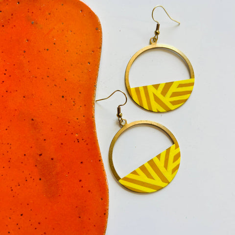 Mellow Yellow Earrings