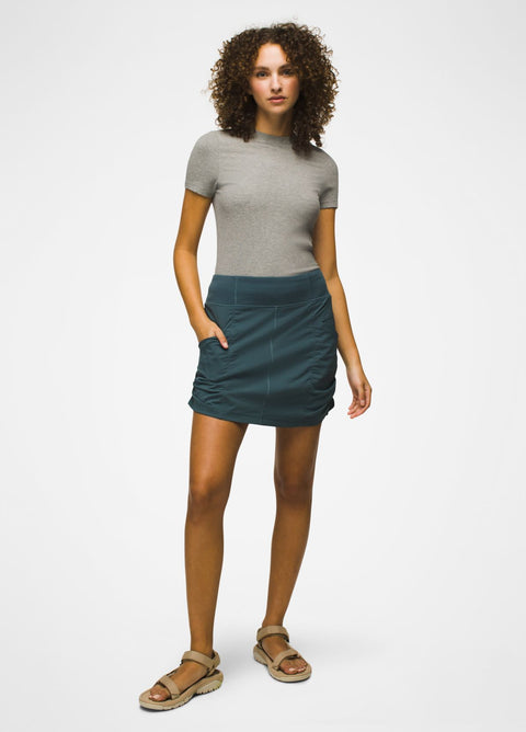 Prana Koen Skort-Grey Blue