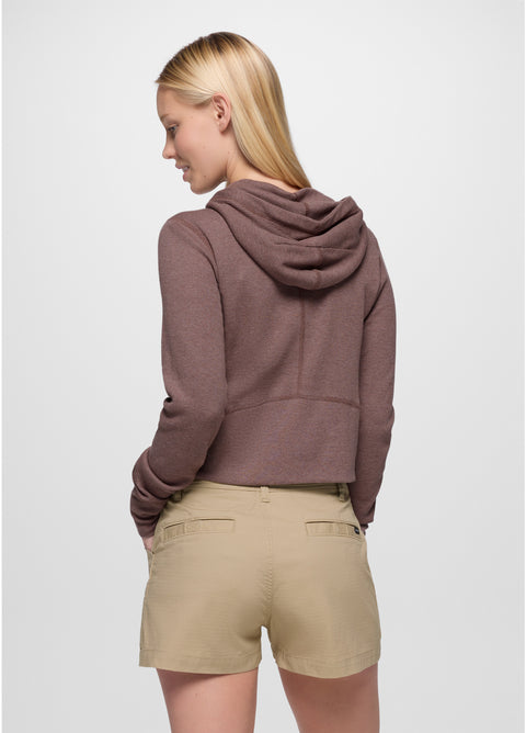 Touchstone Hoodie - CAROB HEATHER