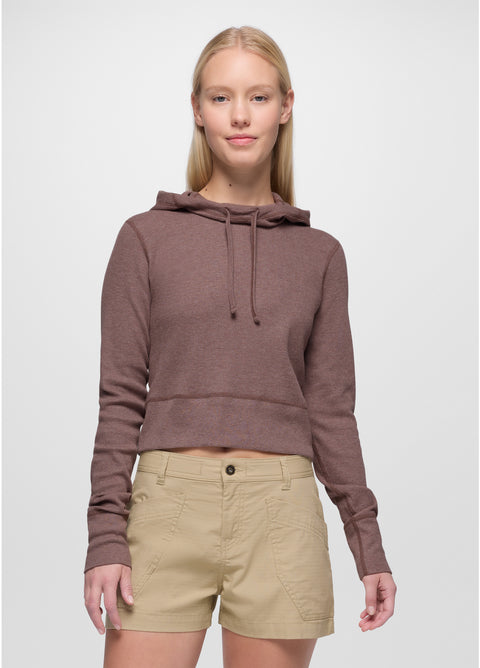 Touchstone Hoodie - CAROB HEATHER