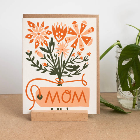 Mother's Day Flower Bouquet Card